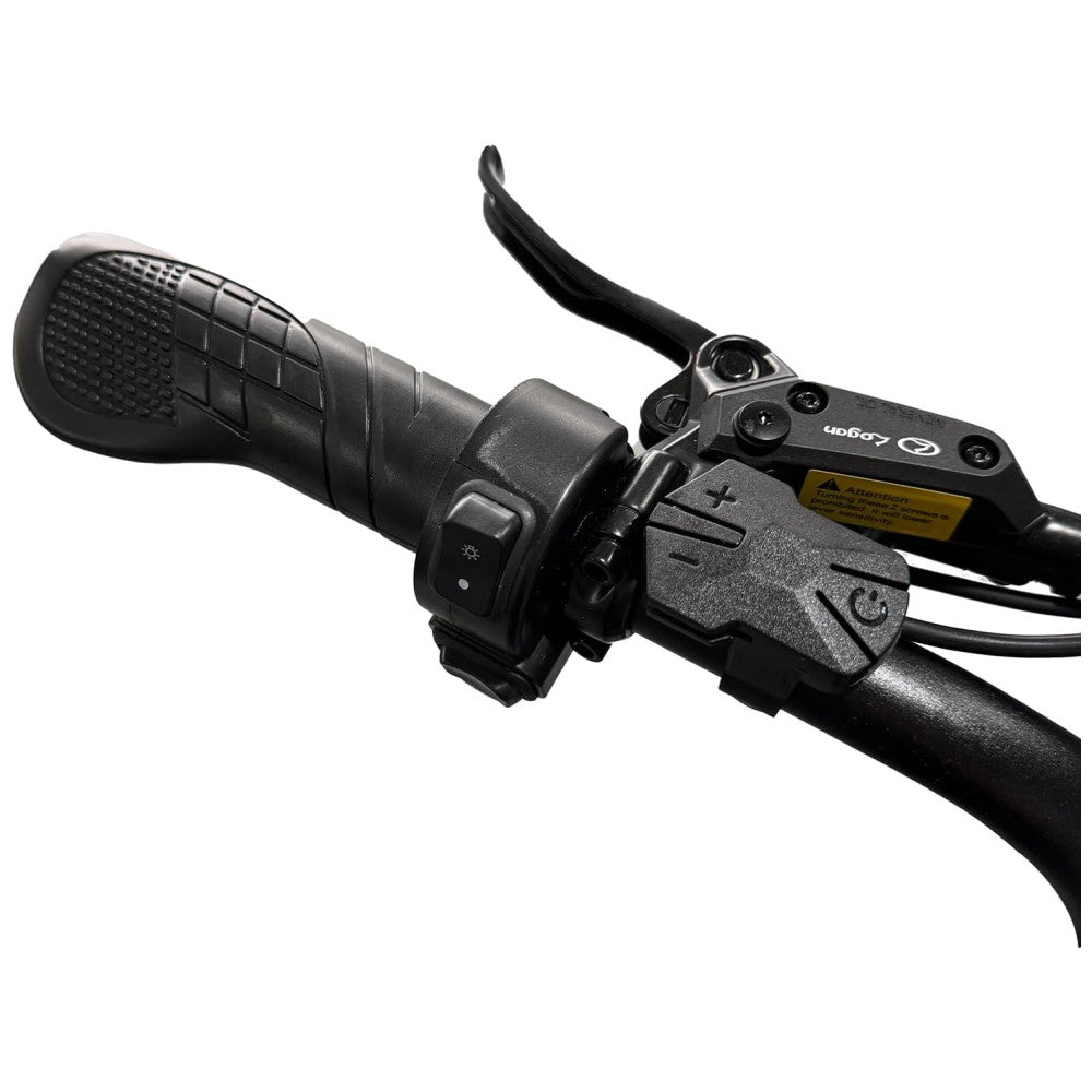 Bicicleta Elétrica Movcan V60 Pro Prata | Motor 1500W, Bateria 48V 18,2Ah, Pneus 20"x4", Freios Hidráulicos
