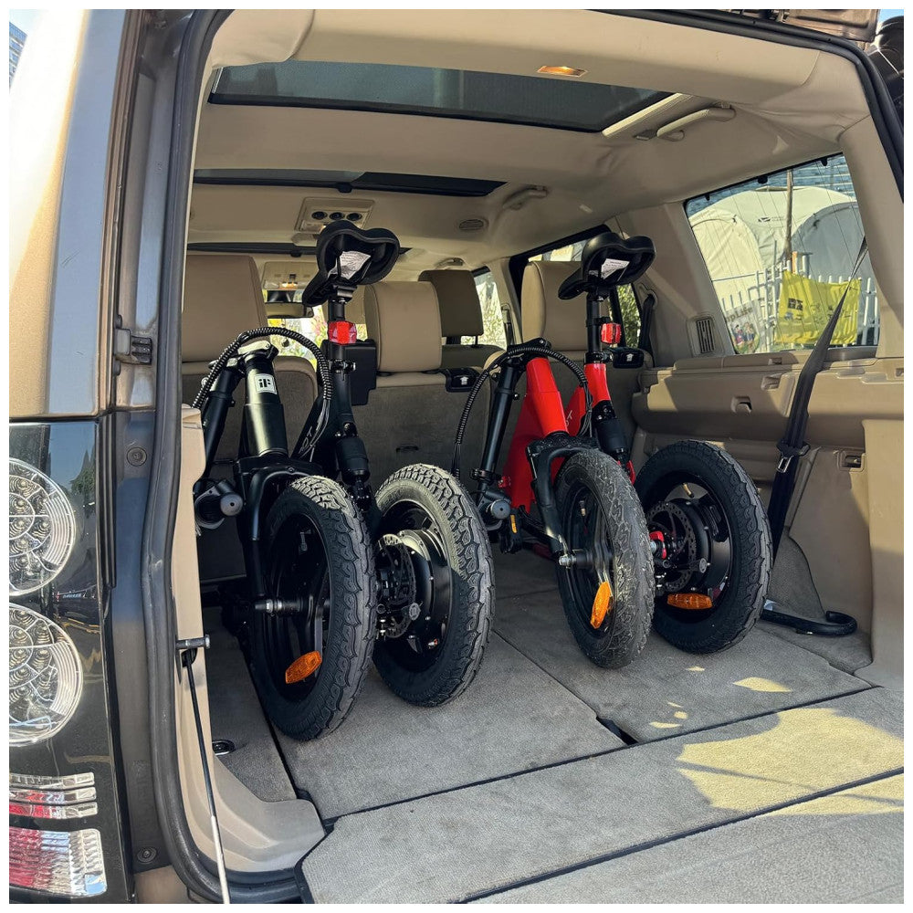 Bicicleta Elétrica ONEBOT S7F Dobrável Preta | Autonomia 32 km, Velocidade 25 km/h, Bateria Oculta, Rodas 14", Quadro Magnésio, Suspensão Dupla, Freios a Disco