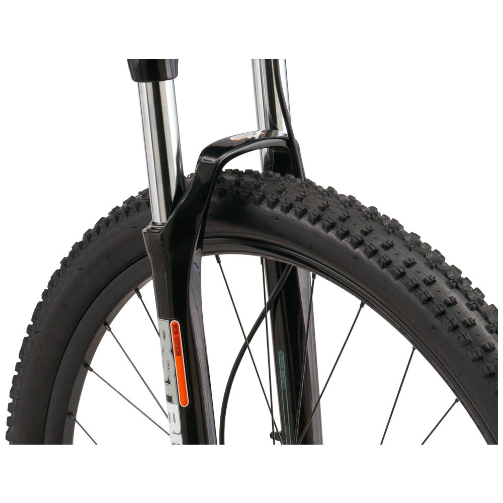 Bicicleta Mountain Bike Mongoose Impasse 1.0 – Aro 27,5″, 7 Velocidades, Suspensão Completa, Freios a Disco, Cor Laranja