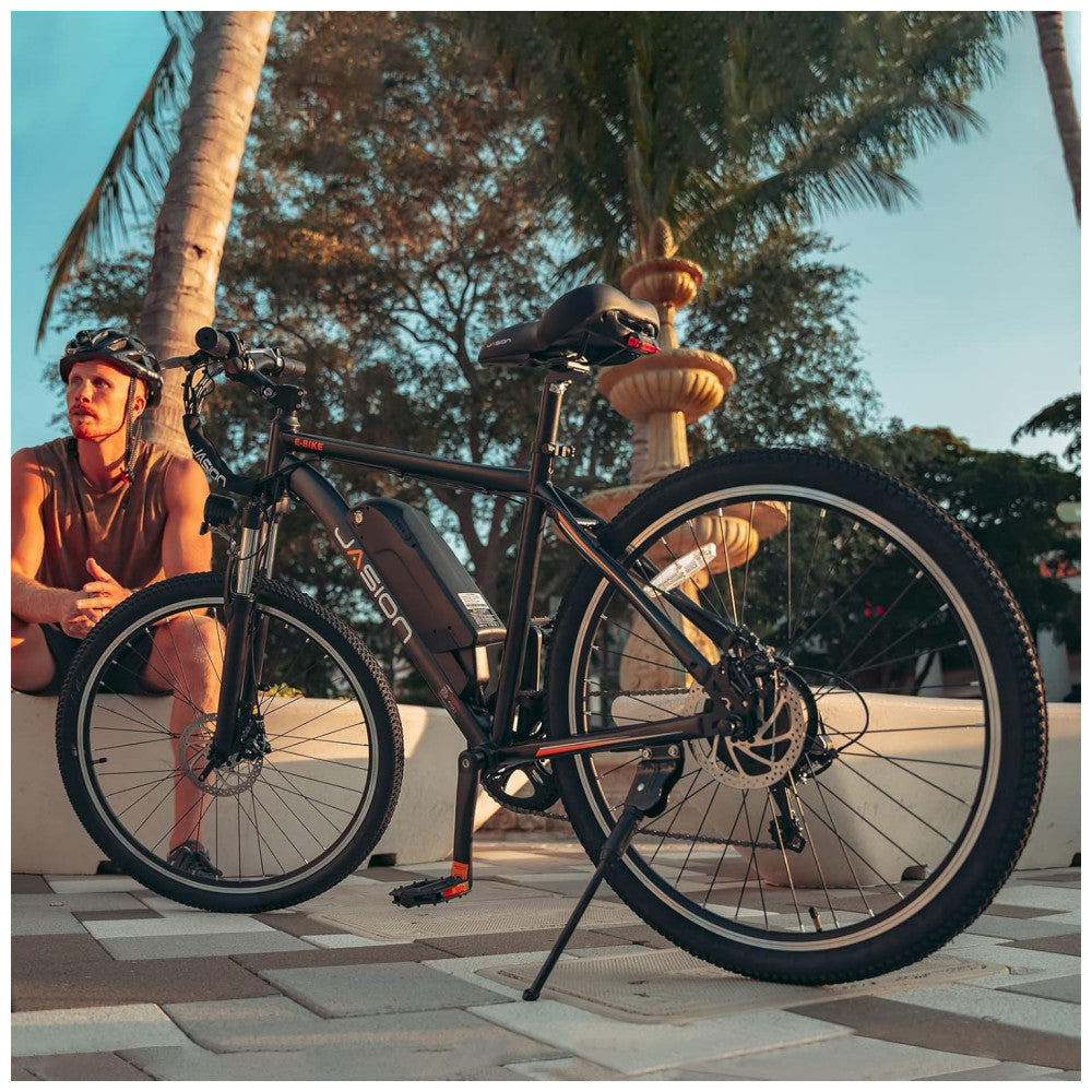 Bicicleta Elétrica Jasion EB5 – Aro 20", Dobrável, 7 Velocidades, Bateria Removível 36V/10.4Ah, Cor Preta
